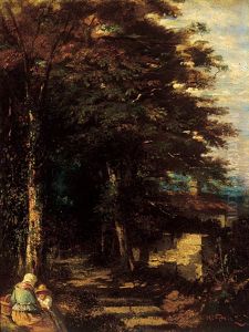 Path through Trees by Narcisse Virgilio Diaz