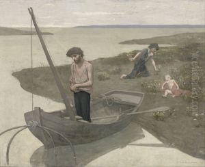 Le pauvre pecheur by Pierre Puvis de Chavannes