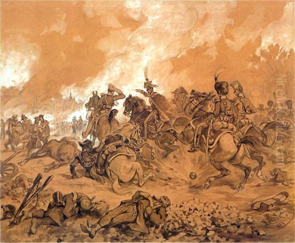 Battle of Raszyn. - view 1