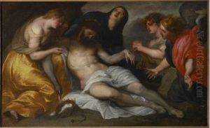The lamentation over the dead Christ by Sir Anthony Van Dyck