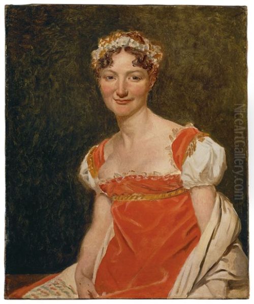 Portrait of Baroness Pauline Jeanin - view 1