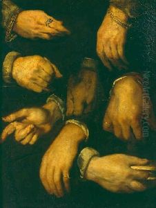 Study of hands by Sir Anthony Van Dyck