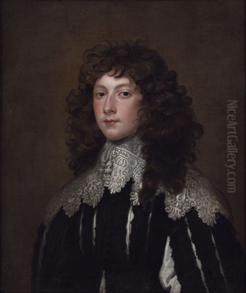 Portrait of Charles Cavendish (1620-1643), officer in the Royalist army - view 1