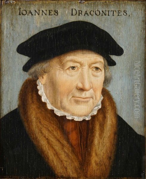 Portrait ofJohannes Draconites - view 1
