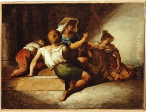 Die arme Familie by Theodore Gericault