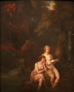 Les Espiegles by Jean-Frederic Schall