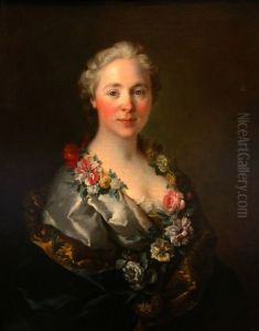 Portrait de la comtesse Lomenie de Brienne by Louis Tocque