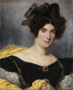 Portrait of Madame Francois Simon by Eugene Delacroix