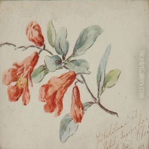 Two Flower Studies by Anthonie, Anthonore Christensen