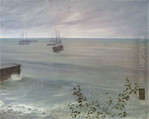 Symphony in Grey and Green The Ocean by James McNeill Whistler
