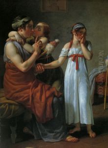 The good Mother by Christoffer Wilhelm Eckersberg