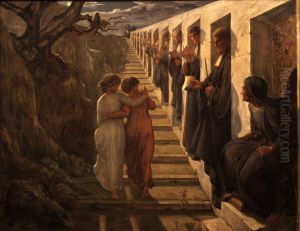 Le Mauvais Sentier by Louis Janmot