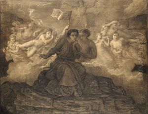 L'Esprit du Mal by Louis Janmot