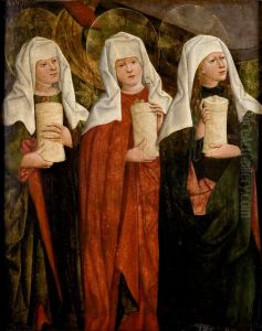 Three Marys at the Tomb of Christ from the Church in Niegowic by Nicolaus Haberschrack