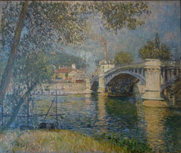 Pont sur la Seine - view 1