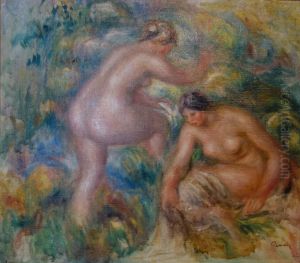 Deux baigneuses by Pierre Auguste Renoir