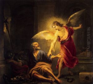 Liberation of St Peter by Bartolome Esteban Murillo