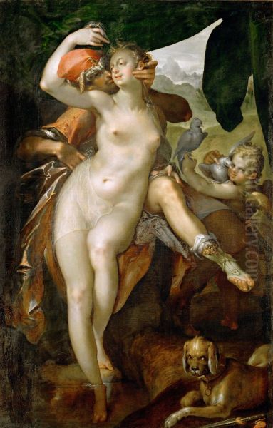 Venus and Adonis - view 1