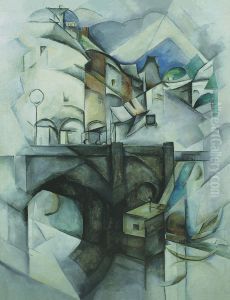 Bridge at Sevres by Aleksandra Ekster