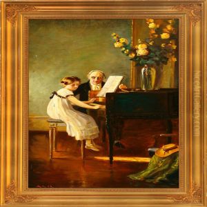 At The Piano Teacher by Emilie Christensen