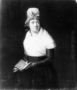 Madame Grobon mere du peintre by Jean-Michel Grobon
