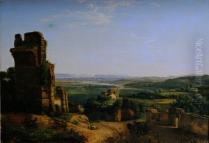 Vue des aqueducs romains sur les hauteurs de Saint-Just Vue des aqueducs romains sur les hauteurs de Saint-Just