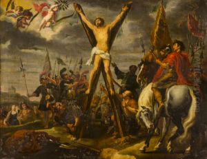 Crucifixion of St. Andrew. Crucifixion of St. Andrew.