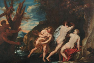 Nymphs surprised by a Satyr Nymphs surprised by a Satyr