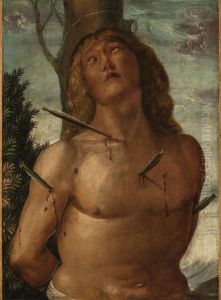 St. Sebastian. by Liberale Da Verona