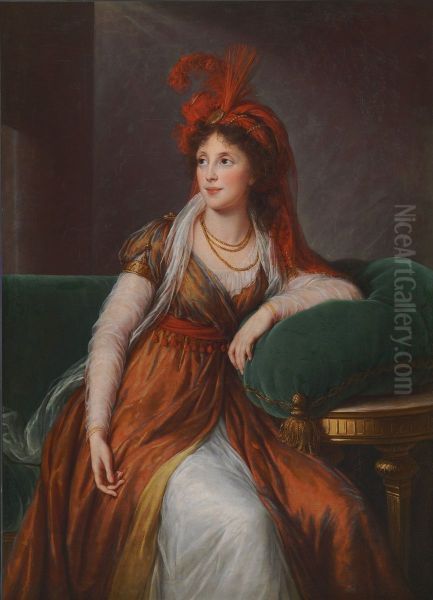 Portrait of Princess Anna Alexandrovna Galitzin - view 1
