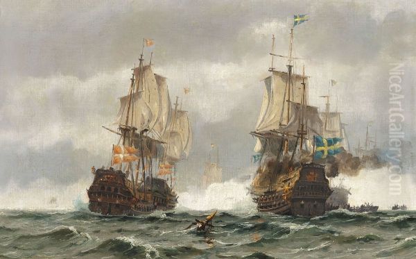 The Battle of Koge Bay, 1677 - view 1