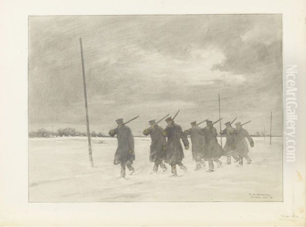 POLISH SOLDIERS, NIAGARA COMMON - view 1