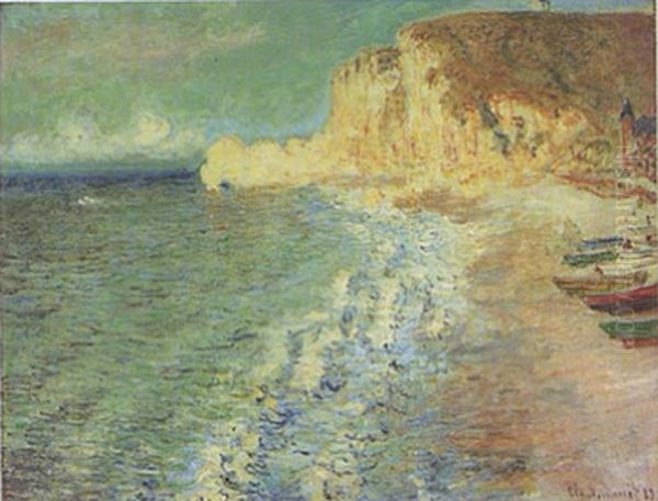morning in Etretat - view 1