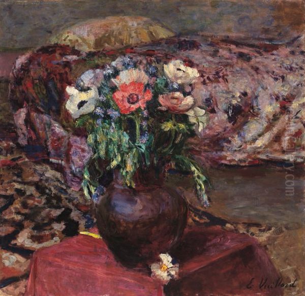 Myosotis et anemones - view 1