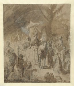 Offering of Abigail by Jan Victors