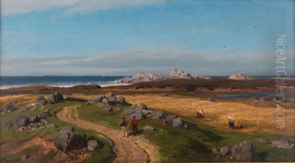 Kystlandskap, 1875 - view 1