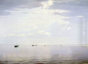 On the Volga by Nikolay Nikanorovich Dubovskoy