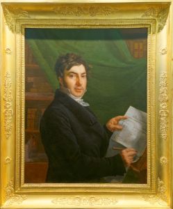 Portrait de Jean-Francois Champollion, dit l'Egyptien by Victorine-Angelique-Amelie Rumilly