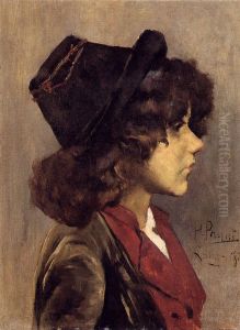 -Neapolitan boy by Henrique Pousao