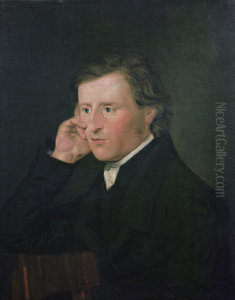 Portrett av J.C. Dahl Portrett av J.C. Dahl