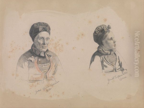 Gjertrud Skjonne and Gunhild Torstensdatter Skjonne - view 1