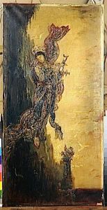 Mort de Sapho by Gustave Moreau