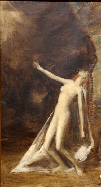 Femme nue debout. - view 1