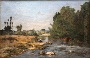 Bords de l'Arc. by Paul Guigou