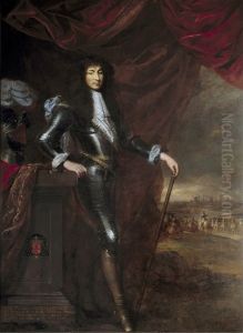 Portrait of Louis XIV by Louis Ferdinand Elle the Elder