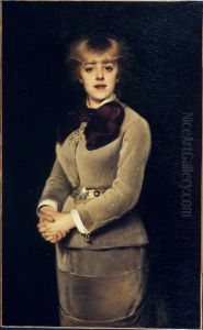 Jeanne Samary by Louise Abbema by Louise Abbema