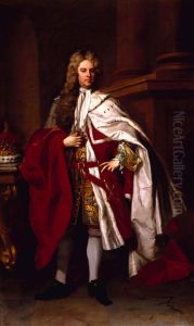Portrait of James Brydges, 1st Duke of Chandos by Michael Dahl