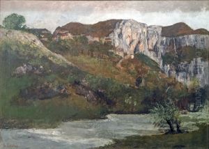 The rocks of OrnansorThe rocks of MouthierFrancais:Les rochers d'OrnansouLes rochers de MouthierItaliano:Le rocce di OrnansoLe rocce di Mouthier by Gustave Courbet