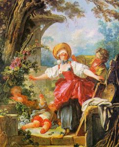 Blind-Man's Buff by Jean-Honore Fragonard
