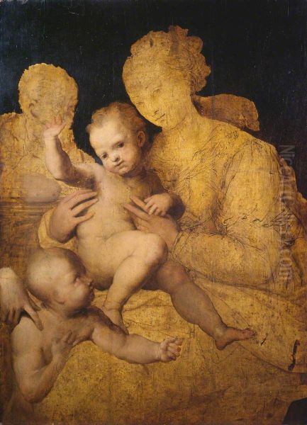Holy Family with Saint John the Baptist - view 1